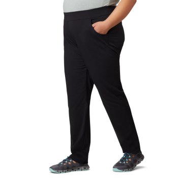 Columbia Anytime Casual Pull On Plus Size, Pantalones Negros Para Mujer | 481763-YCR